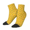 Men's Socks Honeybees Honeycomb Bee Apiary Pattern Ankle Male Mens Women Winter Stockings Printed