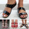 Tofflor tofflor Timetangwomen spänne för bekväm ortopedisk bågram Flip Summer Casual Soes Slide Up Fasion OT Outdore061 H240327