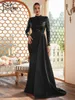 Urban Sexy Dresses Missord Women Black Sequin Party Dress Elegant Long Sleeve St.