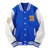 2020 Nouvelle arrivée Top Fi Vente chaude Baseball Uniforme Manteau Polaire Cott Lettre Preppy Style Simple Boutonnage Bomber Veste Hommes M1gJ #