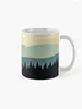 Muggar Blue Misty Mountains Coffee Mug Creative Cups Tourist