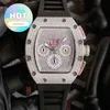 Designer Luxury RM Wrist Watch Mens Watch Watches Movement Automatic Wine Barrel Leisure Business Watch RM011 Hela Automatic