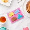 Baking Moulds Cartoon Car Silicone Mould Fondant Cake Chocolate Cookie Decorating Candy Compatible With Machines Stand Popping