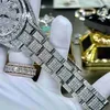 2023 mode luxe personnalisé mécanique automatique VVS D Mosangshi brillant montre exquise designers masculins et féminins