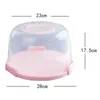 Storage Bottles Cake Carrier With Folding Handle Multifunctional Muffin Tart Cookie Dessert