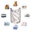 Laundry Bags Foldable Basket For Dirty Clothes Cute Guitars Shoes Skulls Stars Storage Hamper Kids And Baby Home Organizer