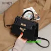 Ky Tote Bags Trusted Luxe lederen handtas Viney Bag 2024 Nieuwe tas Damestas Crossbodytas Tas Lichte luxe handtas van echt leer 2024 Smal met logo HBJF