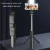 Monopods Lemfo Bluetooth Wireless Selless Selleie Stick Mini statyw rozszerzony z Light Light Remote Shutter na iOS Android Telefon transmisja na żywo