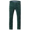 Nouveaux pantalons en velours côtelé pour hommes Pantalons Cott lourds hommes marque de luxe jambe droite style ample étirement vêtements d'hiver pantalons grande taille I4aG #