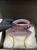 12A All-New Mirror Quality Designer Mini Sac à provisions Femmes veaux de veau pour femmes Sac matelassé Luxurys Gandage Sac à main Purple Purse Crossbody Sac à borne avec boîte