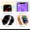 Montres 2024 Nouvelles femmes Smart Watch Men 1,69 "Color Screen Full Touch Fitness Tracker Bluetooth Call Smart Clock Lames Smartwatch Femmes