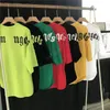 Erkek t Shirt Tasarımcıları Yaz Gevşek Tees Fashion Man S Rahat Gömlek Luxurys Giyim Sokak Şortlu Kılı