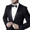 1 Butt 2 pezzi abito maschile cappotto Set Slim ultimo Busin giacca casual 2024 Fi Style Wedding Dr Custom Blazer pantaloni 87RX #