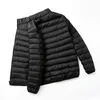 Nieuwe Herfst Winter Man Eend Donsjack Ultra Licht Dunne S-3XL Lente Jassen Mannen Stand Kraag Bovenkleding Jas Z1Fk #