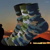 Men's Socks A Medium Size Camouflage Military Green Work Safety