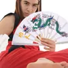 Figurines décoratives Tai Chi ventilateur pliable à la main chinois traditionnel vacances danse fête Festival cadeau portable le