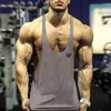 Débardeurs pour hommes Tops Casual Fitness Top Hommes Muscle Gilet sans manches Été O-Cou Couleur Solide Mince pour