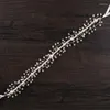 Haarspeldjes Luxe Parel Hoofdband Bloem Tiara Voor Vrouwen Pageant Party Bruids Bruiloft Accessoires Sieraden Wijnstok Haarband Cadeau