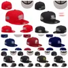 2024 Hot Fit Hoeden Maten Geschikt Honkbal Voetbal Snapbacks Designer Platte Hoed Actief Verstelbaar Borduren Katoenen Mesh Caps Alle teammaat 7-8