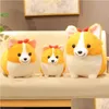 Stuffed Plush Animals 38/45Cm Lovely Corgg P Toy Soft Animal Cartoon Pillow Cute Christmas Gift For Kids Kawaii Valentine Present Drop Dhs2Y