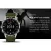 Casos aolon gt45 relógio inteligente bússola hd bluetooth chamada freqüência cardíaca 1.6 polegada tela cheia oxigênio no sangue smartwatch à prova dwaterproof água cinta dupla