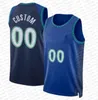 Custom 5 Anthony Edwards Naz Reid Minnesotas Karl-Anthony Towns Rudy Gobert Timberwolve Mike Conley Jaden McDaniels Kyle Anderson Shake Milton Basketball Jerseys