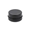 30g/1 oz Black Aluminum Tin Jar for Cream Balm Nail Candle Cosmetic Container Refillable Bottles Tea Cans Metal Box Candle Jars