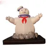 Andere sportartikelen Aangepaste Halloween-decoraties opblaasbare Scarey-ballonmodellen Mesboog-pompoenverblijfpuft met ventilator in de uitverkoop