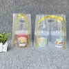 Sacos de armazenamento de boa qualidade leite chá bebida copo embalagem saco loja café cerveja suco entrega abacaxi fruta padrão bolsa de plástico
