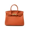 Original birkkns Bag Spring Summer 2024 New high capacity bag TOGO litchi grain leather cross body handbag women 1NEE