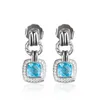 Senior Designer DY Boucles d'oreilles Bijoux de mode en argent pur plaqué or 14 carats Boucles d'oreilles populaires pour femmes Crochet de luxe Boucle d'oreille Boucles d'oreilles Collier Bijoux de fête Cadeaux