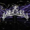 Haarspangen Haarspangen Krone Hadiyana Sternform Romantik Frauen Braut Zubehör Prinzessin Strass Tiara Schmuck BCY8904 Geschenke Drop De Otctn