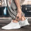 Yrzl mens mesh casual skor andas high kvalitet sneakers trendiga laceup lättvikt svart stor storlek promenad man tenis sko 240318