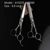 FnLune 6inch Professional Hair Salon Scissors Cut Barber Accessories Haircut Thinning Shear Hairdressing Tools 240315