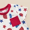 衣料品セット幼児の男の子の女の子の夏の服をセットウエスタンファームチキンプリント半袖Tシャツとショートパンツセット幼児服