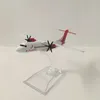 JASON TUTU Vliegtuig Model Vliegtuig FK50 16 cm ATR600 Vliegtuigen Diecast Metalen Vliegtuigen 1 400 schaal Vliegtuigen 240319