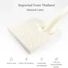 JFLEGAL thaïlande coussin en Latex naturel soulager les fesses douloureuses coussin lavable carré chaise de bureau coussin 40x4 0/45x45 cm Cojin 240315