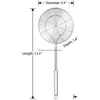 Cuillères Louche d'écumoire de crépine d'araignée en acier inoxydable solide pour la cuisson et la friture ustensiles de cuisine cuillère à pâtes en fil 5.4 livraison directe Dhgew