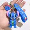 Fashion Cartoon Personagem Chave -Chave de Borracha e Anel Key para Backpack Jewelry Keychain 083523