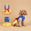 1 peça vestido estilo princesa de verão para animais de estimação, adequado para cães e gatos