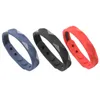 Link Bracelets Waterproof Anti Static Sports Bracelet Silicone Wristband Material For Woman Man 4XBF