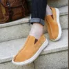 Casual Shoes Fashion Brand Men's Top Layer Pig Leather For Outdoor Anti Slip And Wear-resistant Sports Board