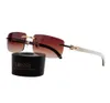 Brand name buffalo horn sunglass with no rims natural OX horn glass4376394