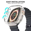 Apple Smart Watches Ultra 8シリーズ49mm 1.99インチスクリーンミックスカラーワイヤレス充電シリカゲルファッションウォッチスクリーンケース