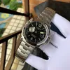 디자이너 시계 자동 기계식 사파이어 미러 크기 47mm 16mm cowhide watchband 자동 이동 시계