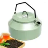 Cookware Sets Camp Kettles For Boiling Water 1.35L Fast Heating Aluminum Alloy Outdoor Tea Pot Reusable Kettle Home Space Saving