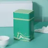 Bouteilles de stockage 4 pièces boîte à thé en fer blanc pot de céréales conteneur de sucre boîtes mini petites boîtes