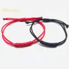 Charm Bracelets Shining U Chinese Style Lucky Red Line Handmade Bracelet For Women Men Fashion Accessory