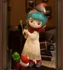Penny Box Puppet Series Blind Mystery Painter Devil Girl Anime Modèle Poupées Obtisu11 112bjd Action Figure Designer Jouets 240325