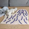 Teppiche Cartoon Tier Süßes Eisbär Streuner Bodenmatte Schlafzimmer Haus Fußmatte Küche Nicht rutschfest saugfähig